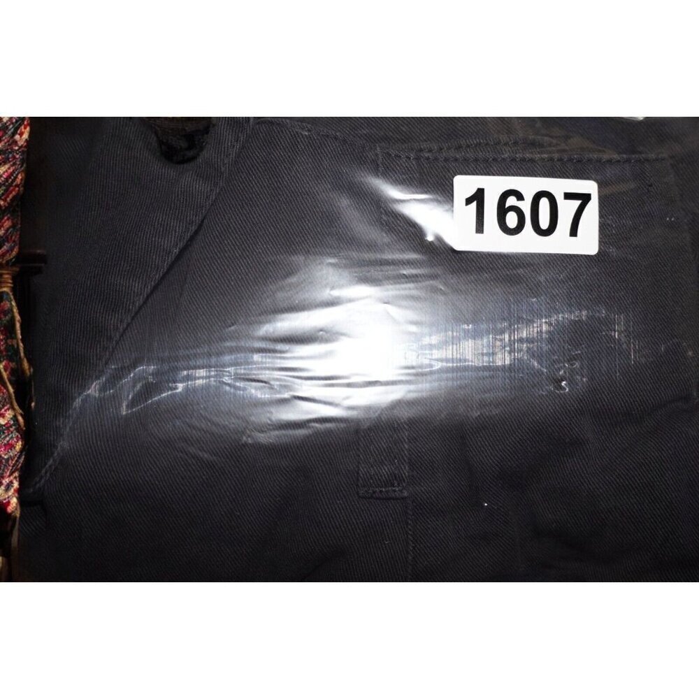 Vintage YES Clothing Co. High-Waisted Black Denim Midi Skirt - Made in USA -9 - Picture 13 of 13